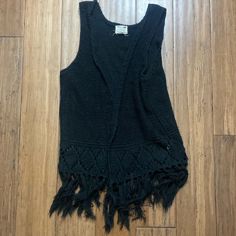 LA Hearts Sleeveless Open Cardigan